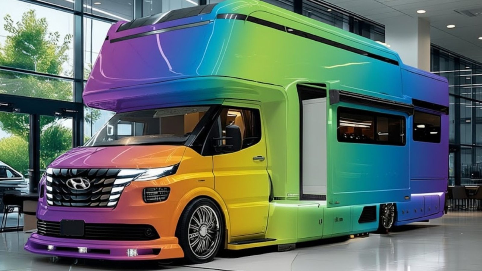 Hyundai Porest Campervan RV: A Compact Luxury Camper for Modern Adventures